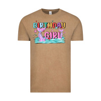 Vintage Coffee birthday girl Vintage Tee - MaliasSmallBusiness
