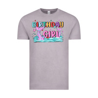 Vintage Zinc birthday girl Vintage Tee - MaliasSmallBusiness