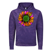 Cloud Purple halloween sunflower Vintage Hoodie - Jasminsmagicworld