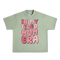 Oil Green in my tired mom era Urban Heavy Tee - MaliasSmallBusiness