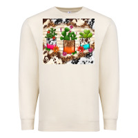 Sandshell cowhide succulent Premium Sweatshirt - TumblerDesignByShophia