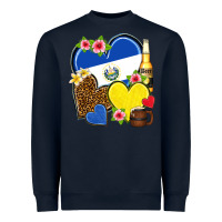 El Salvador Hearts Heavyweight Sweatshirt | Teevron