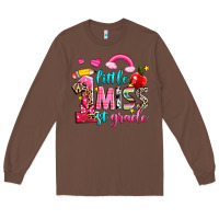 Chestnut little miss first grade Long Sleeve Tee - NancyCooperArtShop