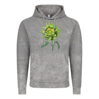 Cloud Rock sun fill green green sunflower Vintage Hoodie - LillyAllenDesigns