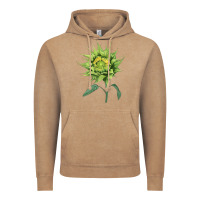 Vintage Coffee sun fill green green sunflower Vintage Hoodie - LillyAllenDesigns