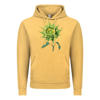 Vintage Mustard sun fill green green sunflower Vintage Hoodie - LillyAllenDesigns