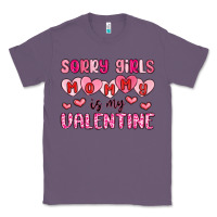 Lavender sorry girls mommy is my valentine Classic Tee - MaliasSmallBusiness
