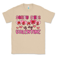 Mushroom sorry girls mommy is my valentine Classic Tee - MaliasSmallBusiness