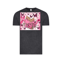 Vintage Black breast cancer nails hope Vintage Tee - MaliasSmallBusiness