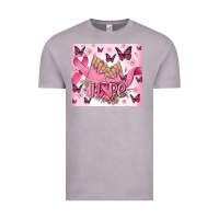 Vintage Zinc breast cancer nails hope Vintage Tee - MaliasSmallBusiness