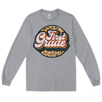 Heather Grey first grade Long Sleeve Tee - JahusDesignShop