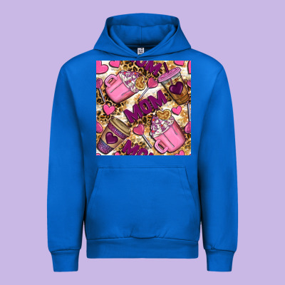 Mom Coffee Cups With Leopard Seamless Pattern Bbs Urban Hoodie Designed By Bundleandbundleshop