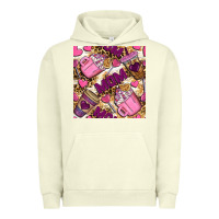 Pigment Pistachio mom coffee cups with leopard seamless pattern bbs Urban Hoodie - BundleAndBundleShop