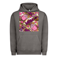 Pigment Tornado mom coffee cups with leopard seamless pattern bbs Urban Hoodie - BundleAndBundleShop