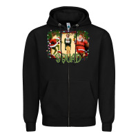 Black christmas friends squad Zipper Hoodie - Bettercallsaul
