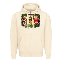 Sandshell christmas friends squad Zipper Hoodie - Bettercallsaul