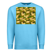 Ocean Blue camouflage with glitter Premium Sweatshirt - TumblerDesignByShophia