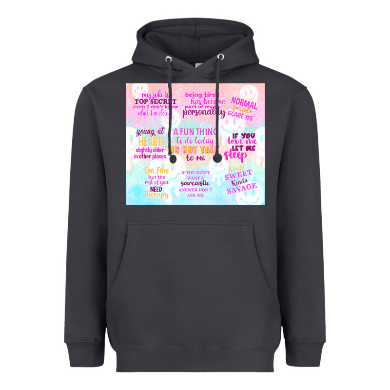 A Fun Thing To Do Today Is Not Talk To Me Heavyweight Hoodie by TumblerDesignByShophia | Teevron