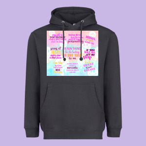 A Fun Thing To Do Today Is Not Talk To Me Heavyweight Hoodie Designed By Tumblerdesignbyshophia