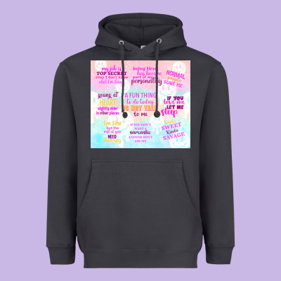 A Fun Thing To Do Today Is Not Talk To Me Heavyweight Hoodie Designed By Tumblerdesignbyshophia
