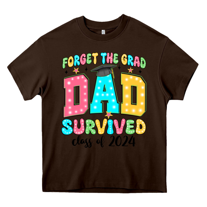 Forget The Grad Mom Survived Class Of 2024 Heavy Core Tee by JahusDesignShop | Teevron