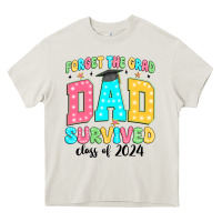 Cream forget the grad mom survived class of 2024 Heavy Core Tee - JahusDesignShop