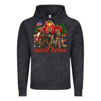 Vintage Black Army Christmas home sweet home Vintage Hoodie - NancyCooperArtShop