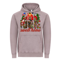 Vintage Zinc Army Christmas home sweet home Vintage Hoodie - NancyCooperArtShop