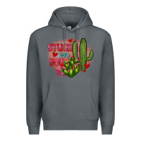 Rock stuck on you cactus Premium Hoodie - JahusDesignShop