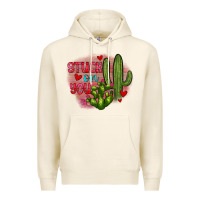 Tofu stuck on you cactus Premium Hoodie - JahusDesignShop