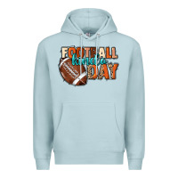 Blue Mist Football kinda day Premium Hoodie - HowdyJamesFarm