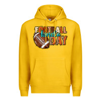 Lemon Football kinda day Premium Hoodie - HowdyJamesFarm