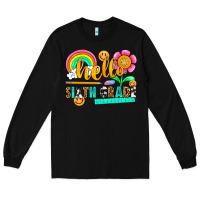 Black hello sixth grade Long Sleeve Tee - NancyCooperArtShop