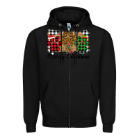 Black merry christmas paws Zipper Hoodie - Bettercallsaul