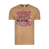 Vintage Camel cancer picked the wrong girl malia Vintage Tee - MaliasSmallBusiness