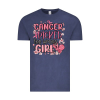Vintage Denim cancer picked the wrong girl malia Vintage Tee - MaliasSmallBusiness
