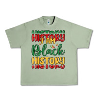 Oil Green i am black history Urban Heavy Tee - MaliasSmallBusiness