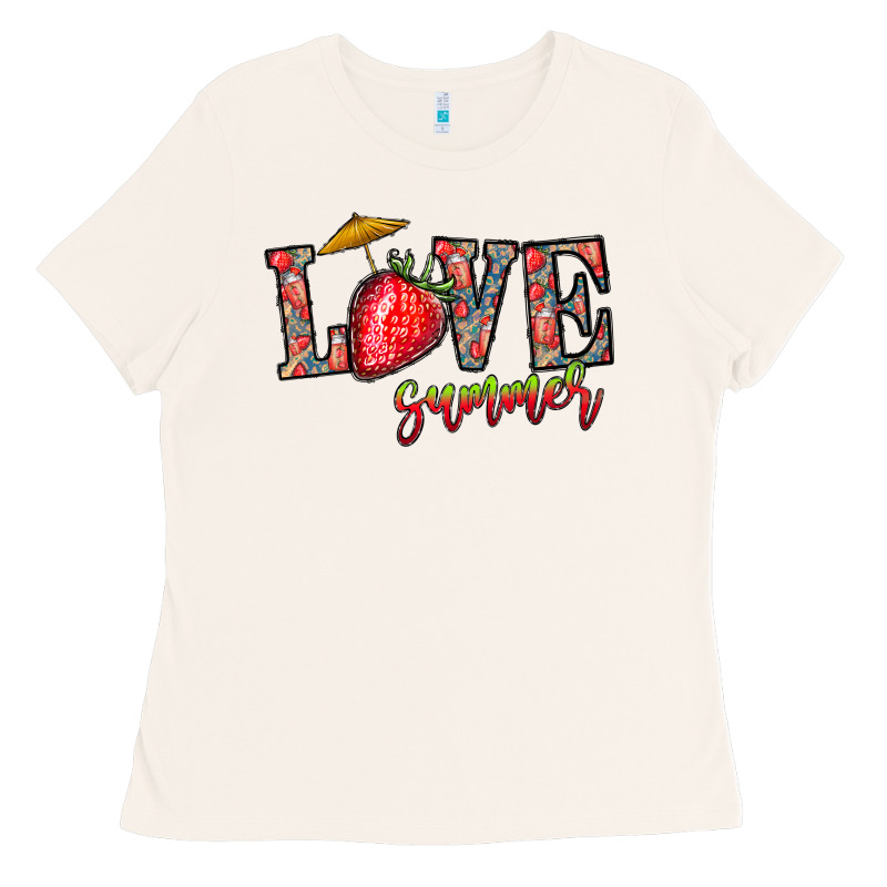 Love Summer Ladies Tee by CowhideDigitalArt | Teevron