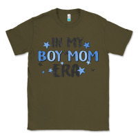 Army Green in my boy mom era Classic Tee - MaliasSmallBusiness