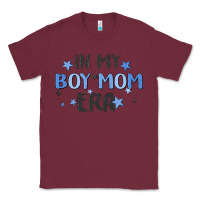 Burgundy in my boy mom era Classic Tee - MaliasSmallBusiness