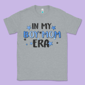 In My Boy Mom Era Classic Tee Designed By Maliassmallbusiness