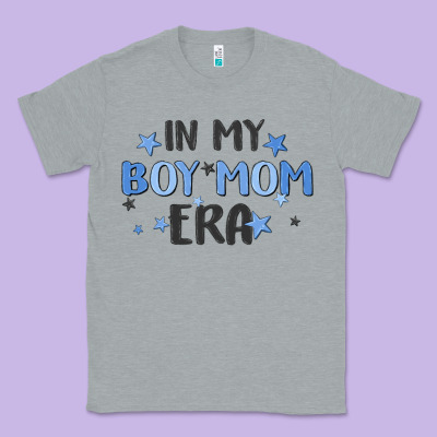 In My Boy Mom Era Classic Tee Designed By Maliassmallbusiness