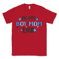 Red in my boy mom era Classic Tee - MaliasSmallBusiness
