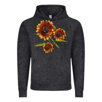 Vintage Black ring o fine sunflower Vintage Hoodie - LillyAllenDesigns