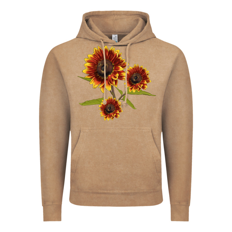 Ring O Fine Sunflower Vintage Hoodie by LillyAllenDesigns | Teevron