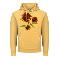 Vintage Mustard ring o fine sunflower Vintage Hoodie - LillyAllenDesigns