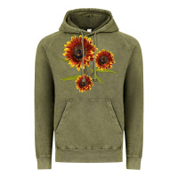 Vintage Olive ring o fine sunflower Vintage Hoodie - LillyAllenDesigns