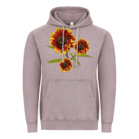 Vintage Zinc ring o fine sunflower Vintage Hoodie - LillyAllenDesigns