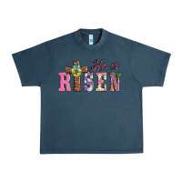 Midnight Navy easter he ıs risen Urban Heavy Tee - AdoDesignShop