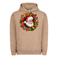 Pigment Burro santa claus with sunflower christmas bbs Urban Hoodie - BundleAndBundleShop